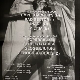 DEADLY ACTIONS IV - FESTIVAL - POSTER